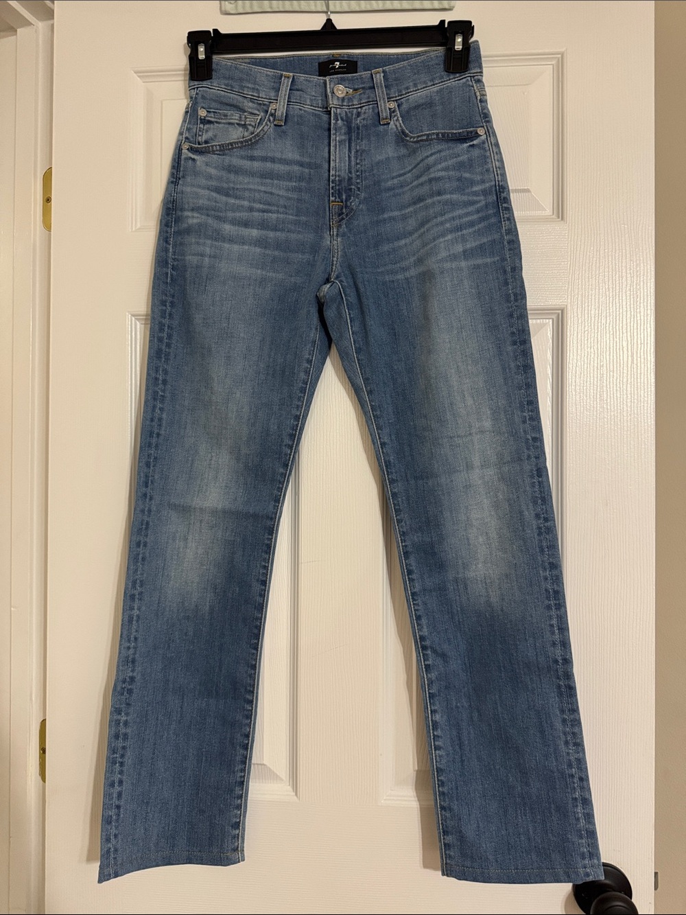 7 For All Mankind Light Blue Straight Men’s Jeans